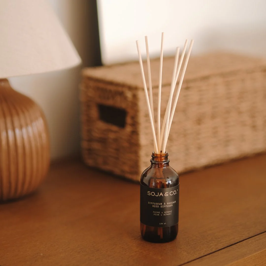 Diffuseur à roseaux | Poire + Hinoki - Image 4